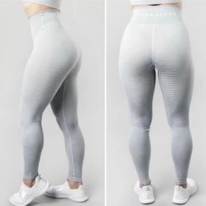 Alphalete light grey/silver leggings